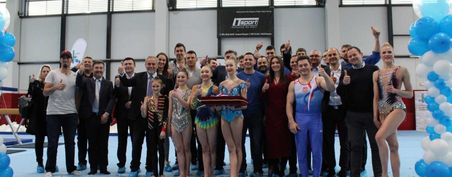 BROJNI SPORTAŠI NA OTVARANJU GIMNASTIČKE DVORANE U LUČKOM