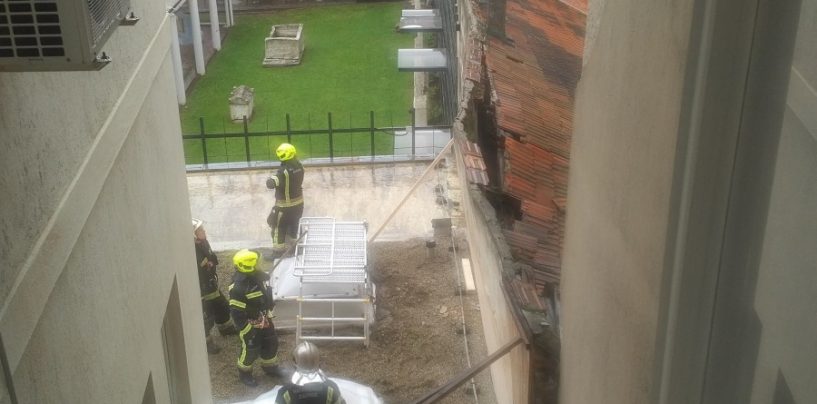 RUŠENJE ZIDA U ARHEOLOŠKOM MUZEJU