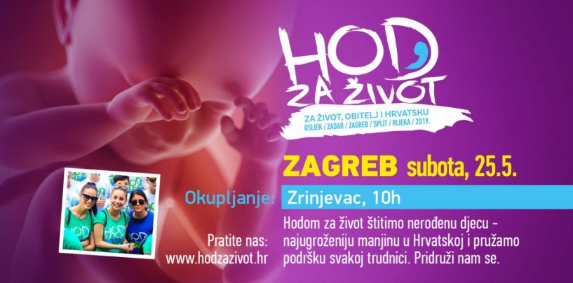 HOD ZA ŽIVOT U ZAGREBU