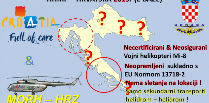 HITNA HELKOPTERSKA POMOĆ POSTOJI SAMO U PRIOBALJU