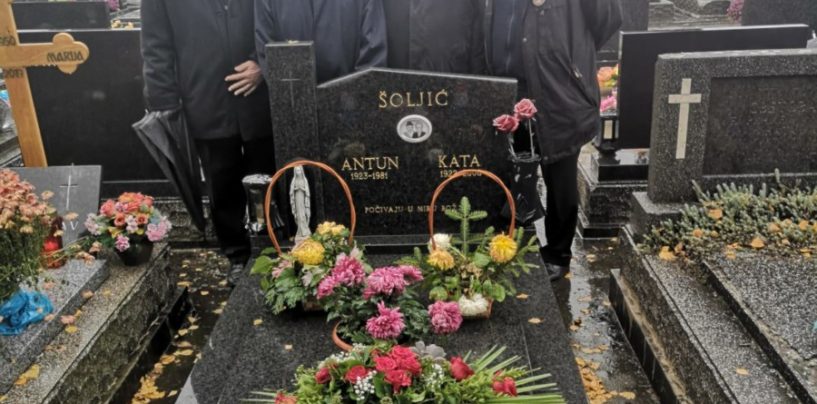 DVIJE SVIJEĆE NA GROBU KATE ŠOLJIĆ