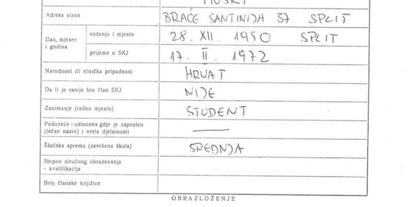 DRŽAVNI ODVJETNIK NE SMIJE BITI MASON, A KOMUNIST MOŽE