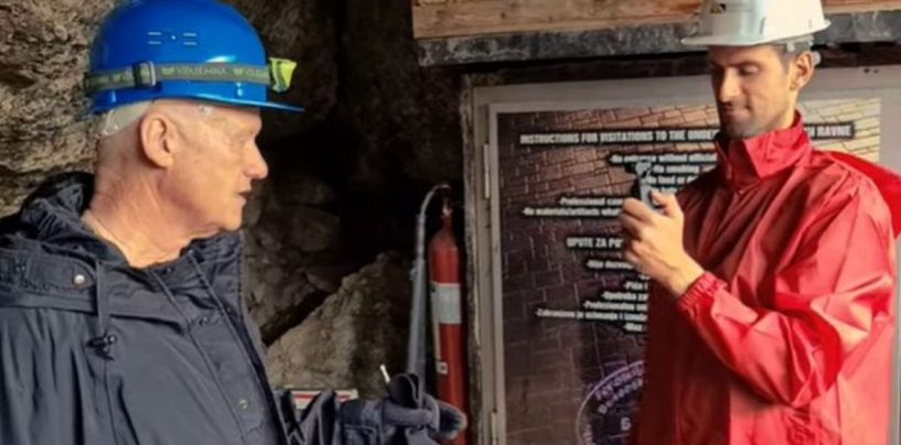 ĐOKOVIĆ SE ENERGETSKI OBNAVLJA U VISOKOM