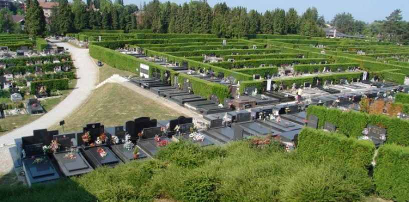 KRALA VAZE I CVIJEĆE NA GROBLJU U SISKU