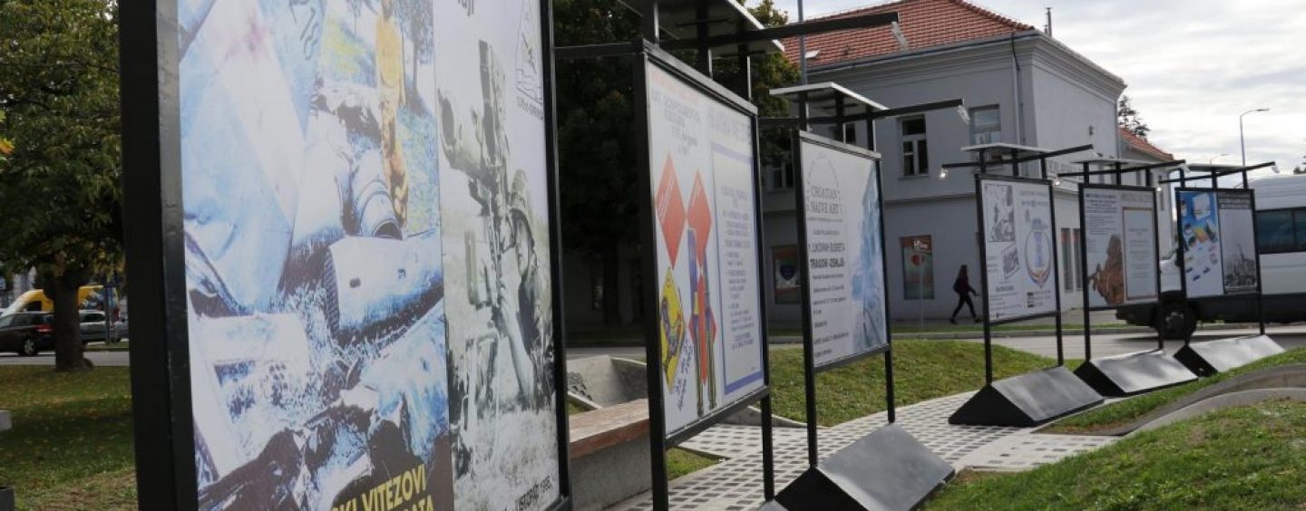 RATNI PLAKATI NA OTVORENOM U KOPRIVNICI