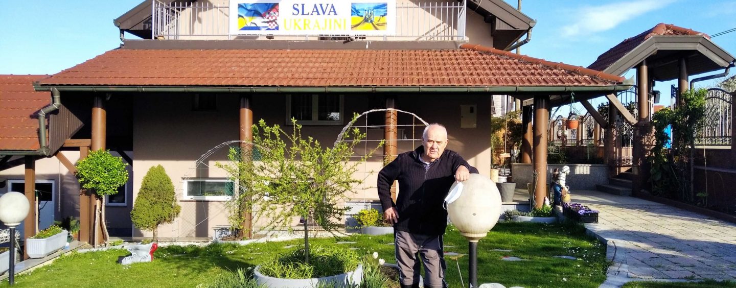 SLAVA UKRAJINI U CRNCU