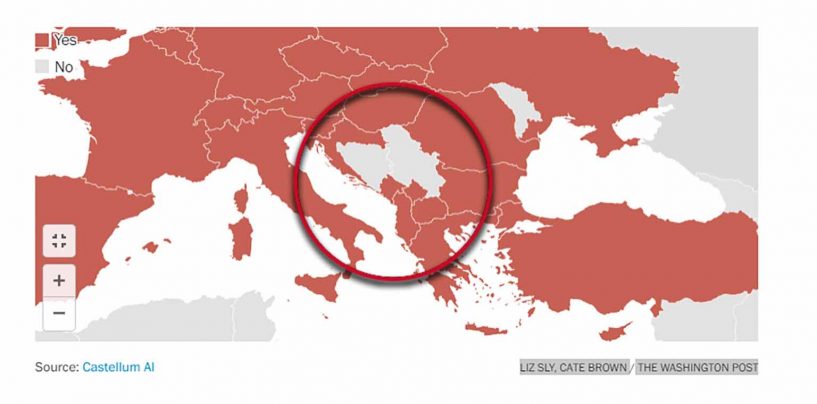 BOSNA I SRBIJA JEDINE U EUROPI RUSIJI NISU UVELE SANKCIJE