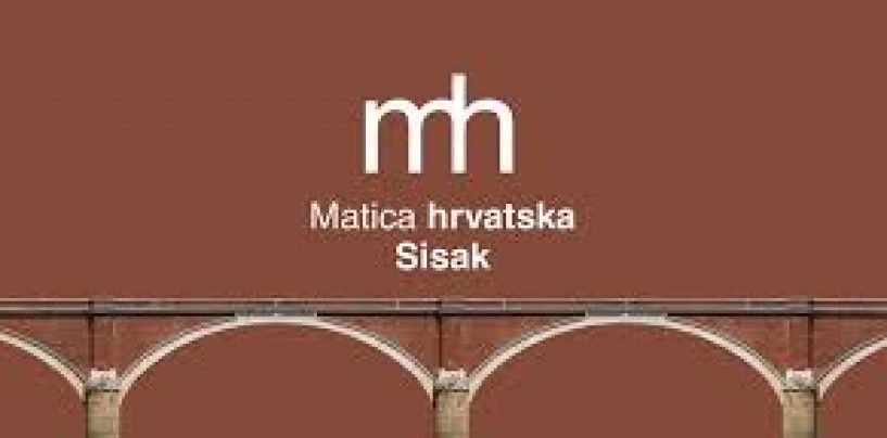 MATICA HRVATSKA U SISKU OSTALA BEZ POTPORE
