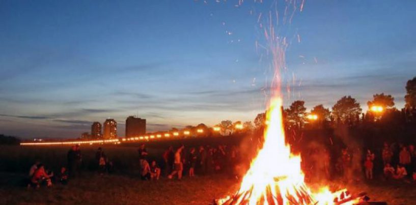 TRNJANSKI KRIJES SE POČEO PALITI U SLAVU PRIPOJENJA TRNJA ZAGREBU