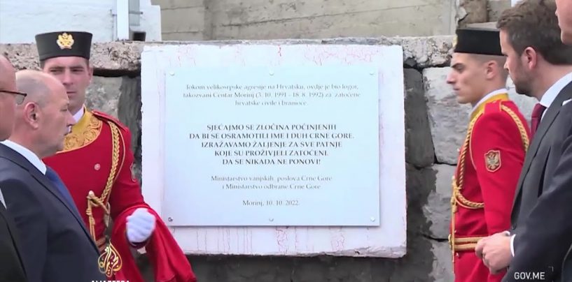 UKLANJANJE SPOMEN PLOČE U MURINJU