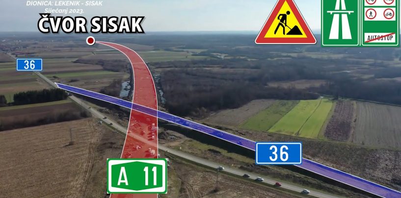 OPASNA CESTA SISAK-LEKENIK