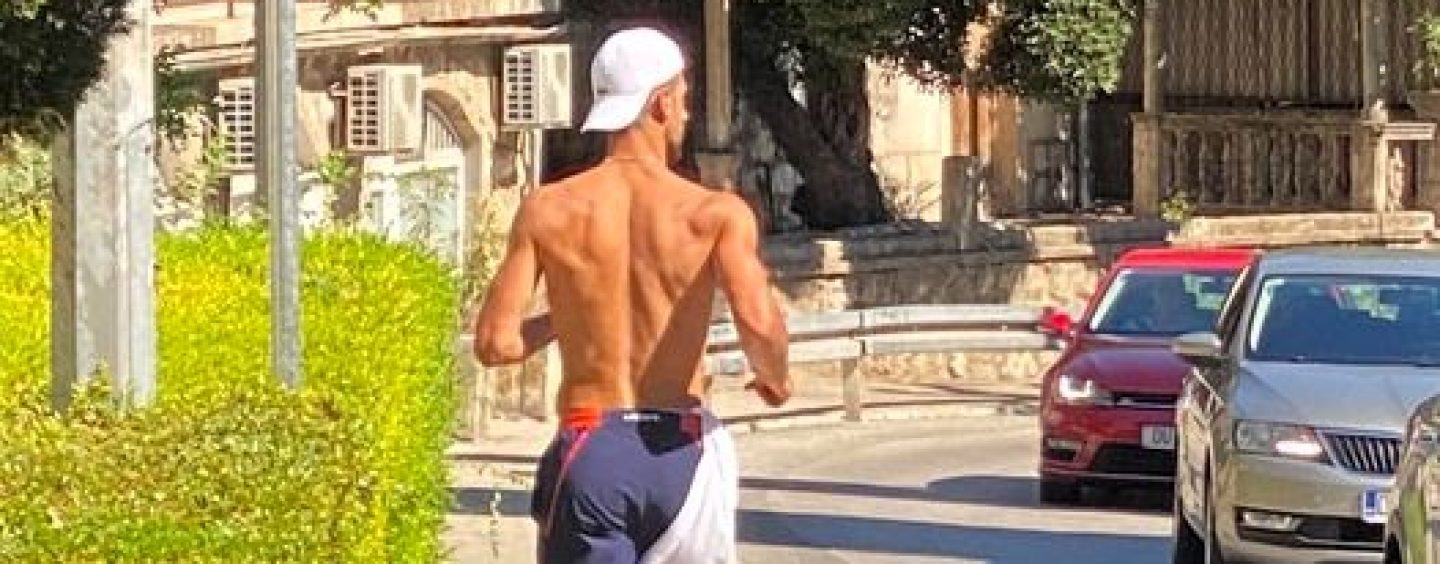 ĐOKOVIĆ TRČI PO DUBROVNIKU