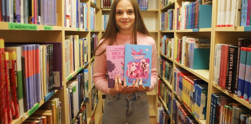 UNA BEBEK IZ KOPRIVNICE S 14 GODINA OBJAVILA DVIJE KNJIGE