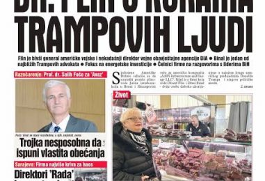 TRUMPOV ODVJETNIK ZAHTIJEVA 50-GODIŠNJI ANGAŽMAN NAD PLINOM U BIH